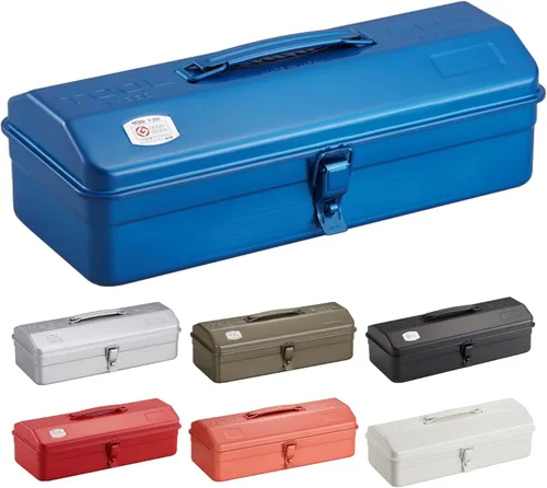 TOYO Y-350 Caja de herramientas de montaña de acero (azul)