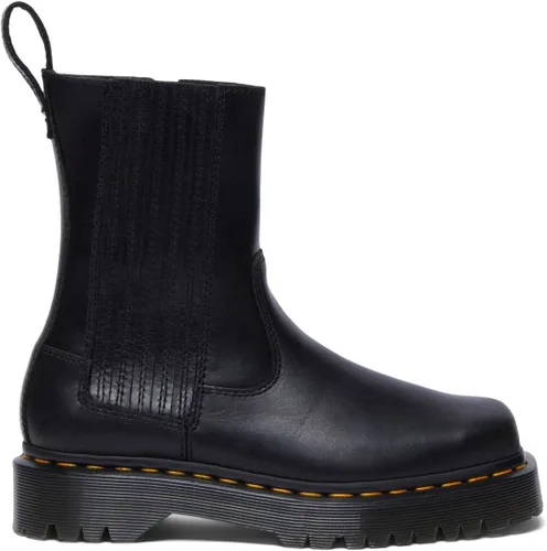 Miniatura 4 de Dr. Martens Botas Amaayah Lo de Cuero Bex de Tirón para Mujer