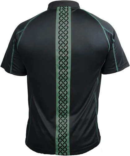 Miniatura 2 de Guinness Jersey de rugby de manga corta negro y verde