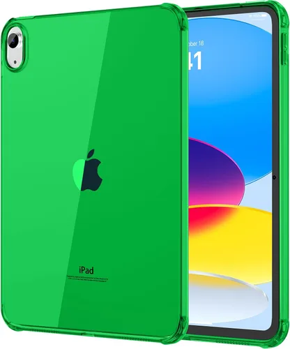 Miniatura 21 de MoKo Funda transparente para iPad (A16) de 11ª generación 2025 de 11 pulgadas/10ª generación 2022 de 10.9 pulgadas, TPU suave y ligero, 1