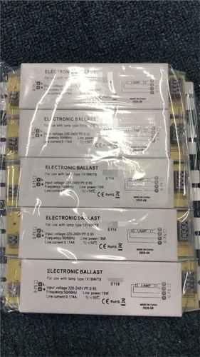Miniatura 5 de Wide Voltage Fluorescent Lamp Tube Ballast 1X18 T8 Electronic Ballast T9 12v Electronic Ballast for Uv Circlen Lamp Choke(1 18w-1 18w,1 18W)