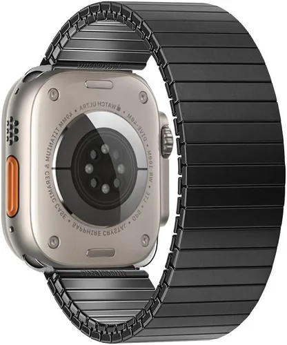 Miniatura 10 de Correas elásticas de metal para Apple Watch Ultra 2 de 1.732 pulgadas (1.929 in) compatibles con Apple Watch Ultra de 1.929 in Smart Watch
