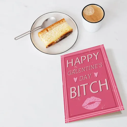 Miniatura 4 de Chenive Divertida tarjeta del día de los Galentinos para ella, tarjeta de feliz día de Galentine para mejor amiga, regalo del día de los Galentinos