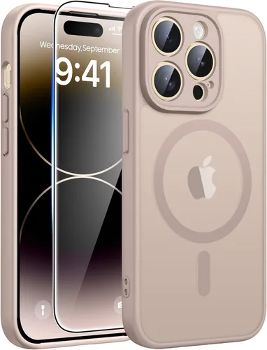 Miniatura 38 de FNTCASE Funda para teléfono Galaxy A14-5G: protección contra caídas de grado militar Samsung A14 5G, probada contra caídas de 14 pies, protector