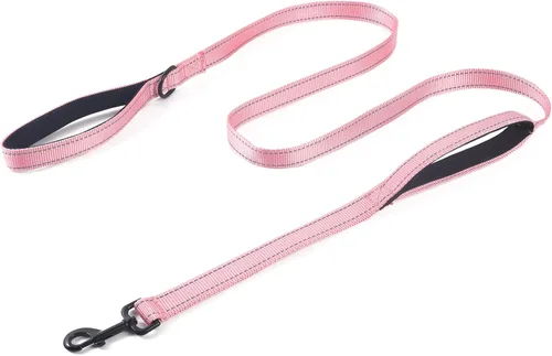 Miniatura 11 de ECO-CLEAN Correa reflectante de entrenamiento para perros de 6 pies, absorción de golpes, correa de perro retráctil fuerte para perros medianos