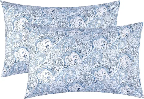 Miniatura 48 de Mellanni Fundas de almohada – Fundas de almohada lujosas, extrasuaves, refrescantes – 2 fundas de almohada de la colección Iconic – Cierre de sobre