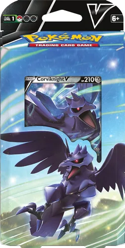 Miniatura 2 de Pokémon TCG: mazo de batalla Corviknight V (60 cartas, listo para jugar)