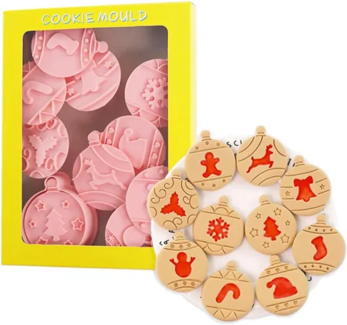 Miniatura 19 de 8 Piezas Moldes de Galletas de la Estatua de la Libertad para Hornear Moldes de Galletas, Prensa Torre Eiffel, Juego de Moldes de Galletas