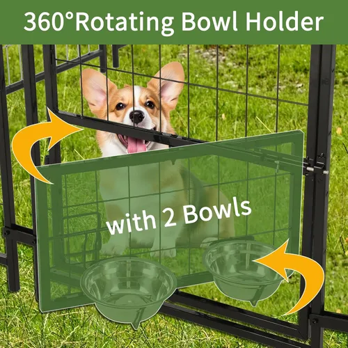 Miniatura 6 de Perrera para perros al aire libre