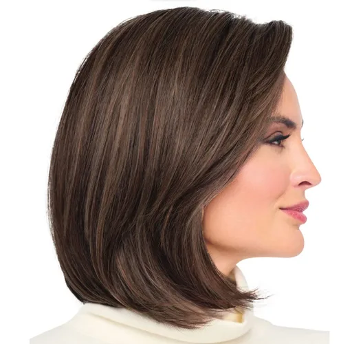 Miniatura 2 de Raquel Welch Flying Solo - Peluca de página para niño, 100% atada a mano por ropa de pelo, gorra pequeña promedio, RL4/10SS Iced Java Java helado