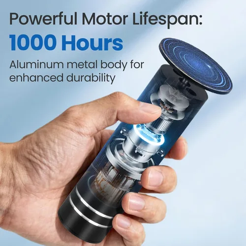 Miniatura 7 de Removedor eléctrico de callos para pies, 60 discos de papel de lija de repuesto, ajuste de velocidad de 1200 RPM, cuerpo de metal, eliminación