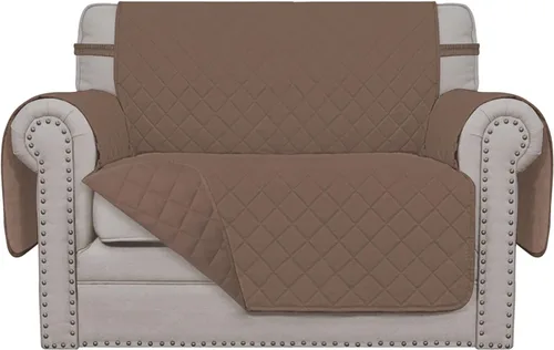 Miniatura 274 de Easy-Going - Funda para sofá, futón y sillón sin reposabrazos, reversible, resistente al agua, para mascotas y niños (azul oscuro/azul claro)