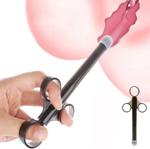 Inyector de lubricante para enema, inyector de enema anal, reutilizable, aplicador de lubricante, aplicador de lubricante, juguetes sexuales para