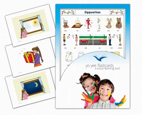 Miniatura 11 de Tarjetas didácticas de adjetivos para niños en edad preescolar, niños pequeños y adultos - Set 1 - Incluye actividades de enseñanza