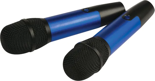 Miniatura 3 de Máquina de karaoke Singsation, sistema portátil Bluetooth 5.0 para casa, para niños y adultos, 2 micrófonos inalámbricos, efectos de sonido