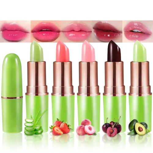 Miniatura 21 de BINGBRUSH PH Mood Peach - Juego de pintalabios que cambian de color, bálsamo labial y brillo de larga duración (03# Coral Kiss, 1 unidad