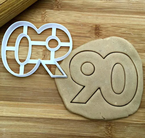 Miniatura 2 de Inc Number 90 - Cortador de galletas, apto para lavavajillas (2 pulgadas de alto)