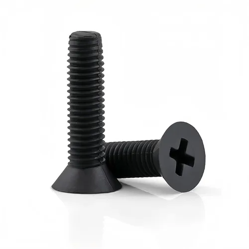 Miniatura 16 de NACX Tornillos de cabeza plana avellanados Phillips M6 x 0.551 in, A2-70, tono plateado, acero inoxidable 304, 60