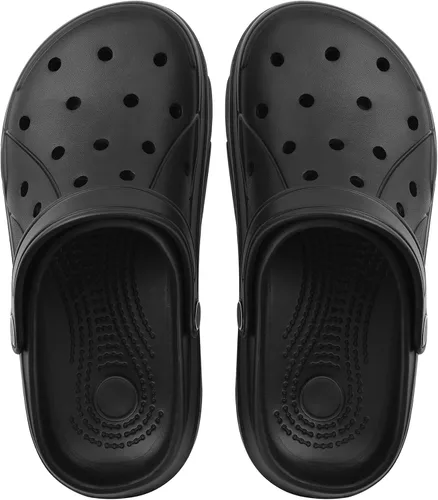 Miniatura 9 de VONMAY Zuecos de plataforma para mujer, zapatos de jardín con soporte para el arco, cómodas sandalias de meter para la playa