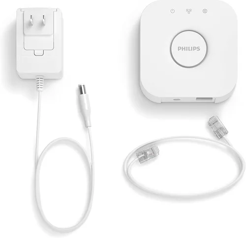 Miniatura 7 de Philips Hue Puente inteligente (Modelo Antiguo, compatible con Amazon Alexa, Apple HomeKit y Google Assistant).
