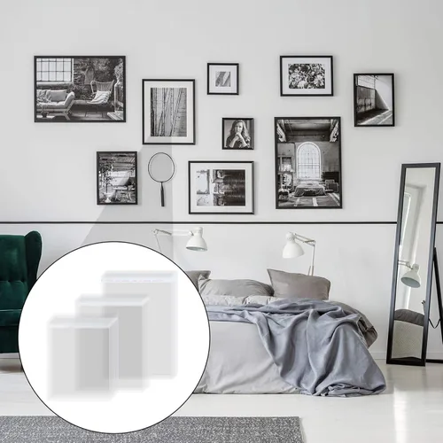 Miniatura 6 de Zonon 240 piezas de bolsas de celofán transparentes autoselladas, fundas transparentes para enmarcado de arte, impresión de fotos y envoltorios