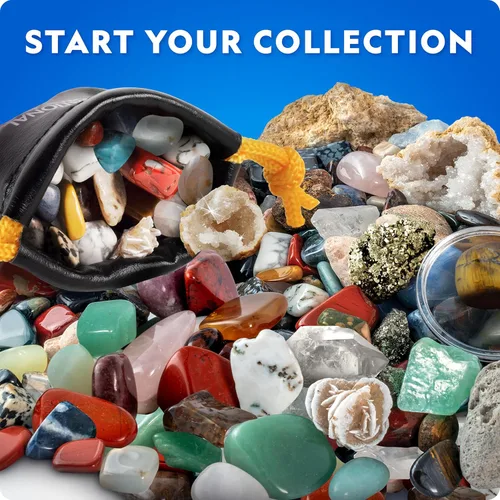 Miniatura 2 de Caja de colección de rocas National Geographic para niños – Juego de 300 piezas con gemas reales, cristales y minerales - Incluye el libro a todo