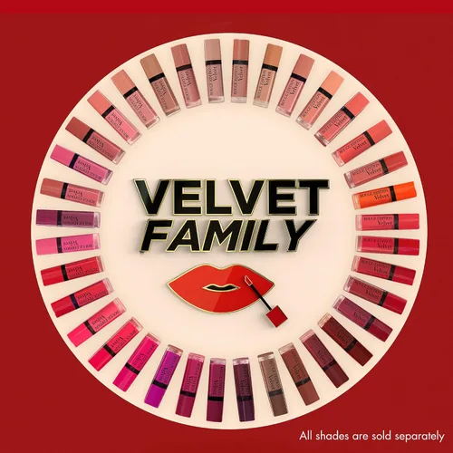 Miniatura 4 de Bourjois Edición Rouge Velvet Barra De Labios 20 Días Amapola