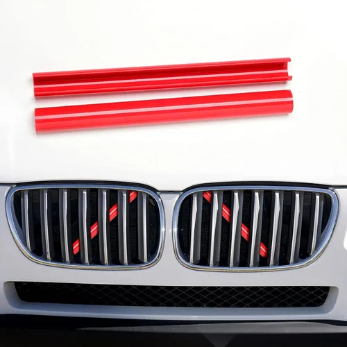 Miniatura 10 de AggAuto Compatible con BMW Insertos de Parrilla con Rayas para Serie 1/2/3/4/5 (F20 F21 F22 F23 F30 F31 F32 F33 F34 F36 F45 F46) 2011-2021