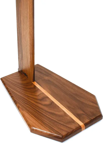 Miniatura 5 de Ruach GS-5 Soporte de guitarra de madera para guitarra acústica y eléctrica - Madera de nogal
