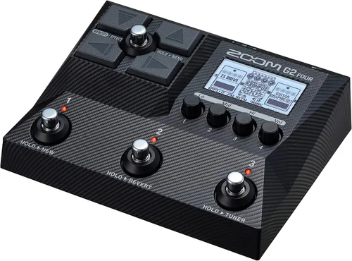 Miniatura 3 de Zoom G2X - Procesador de efectos de cuatro guitarras con más de 75 efectos y modelado de amplificadores, IR multicapa, Looper, patrones de ritmo