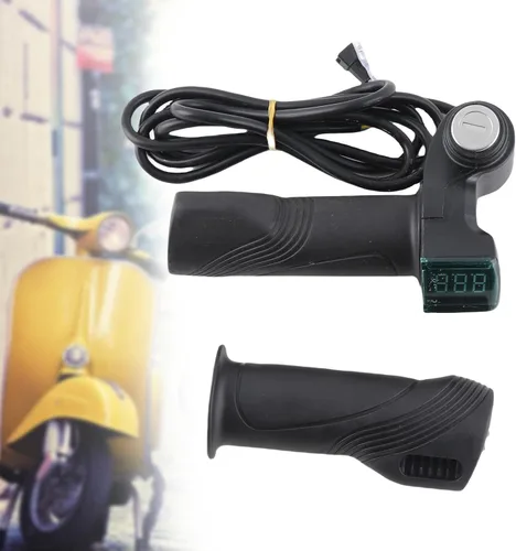 Miniatura 3 de E 48V Gas, agarre eléctrico del acelerador, control de velocidad, agarre del acelerador, 48 V, 36 V, 24 V, 6 V, empuñaduras de manillar para scooter