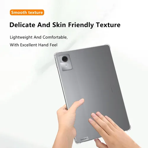 Miniatura 7 de Funda para Lenovo Tab M11 TB-330FU/Lenovo Xiaoxin Pad 2024 11 pulgadas TB-331FC, protección avanzada contra caídas del airbag, silicona flexible TPU