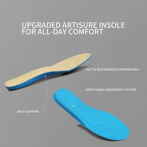 Miniatura 6 de Artisure Mocasines clásicos de cuero genuino para mujer, mocasines de conducción, mocasines casuales sin cordones, zapatos de barco cómodos y a