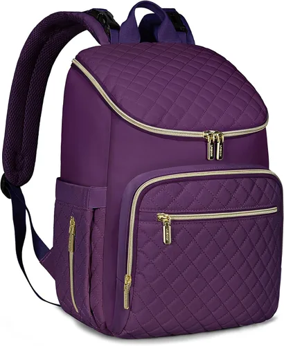 Miniatura 10 de LOVEVOOK Mochila para Pañales de Gran Capacidad con Cambiador Portátil, Mochila de Viaje Multifunción para Bebé Leche