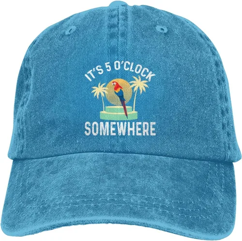 Miniatura 49 de Philysonic 5 Oclock Somewhere Hat It is 5 Oclock Somewhere Hat Gorra de béisbol para mujer, gorra de moda