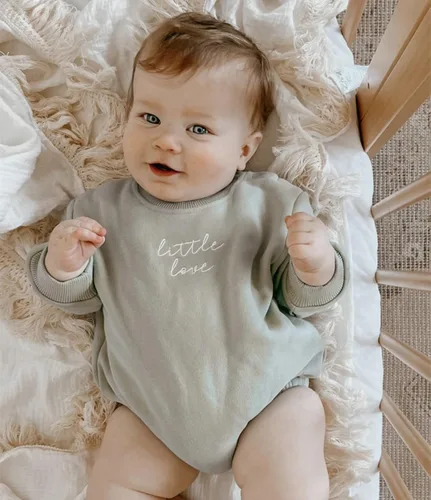 Miniatura 29 de FYBITBO Sudadera de cuello redondo para bebé niña y niño, mameluco de burbujas, camisa de manga larga, traje de San Valentín, ropa de otoño