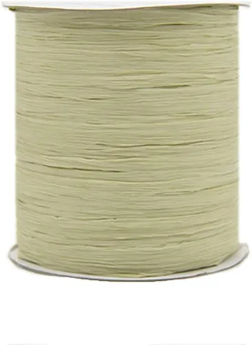 Miniatura 15 de 250 Metros/273 Yardas Raffia Ribbon Hilo de Raffia Hilo de ganchillo Azul Bolsa de ganchillo Hilo de paja Hilo de paja Hilo de rafia natural