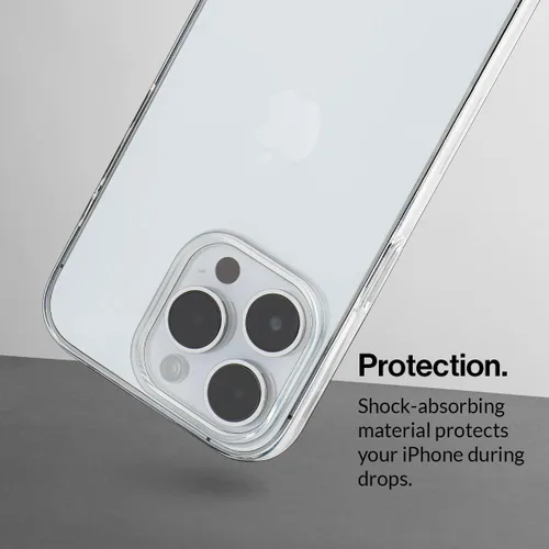 Miniatura 5 de totallee Funda transparente para iPhone 15 Pro, cubierta delgada ultra delgada y minimalista para Apple iPhone 15 Pro (2023)