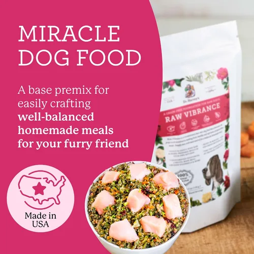 Miniatura 2 de Dr. Harvey's Raw Vibrance Sin Granos Base Deshidratada para Dieta de Comida Cruda para Perros (Tamaño de Prueba 5.5 Oz)