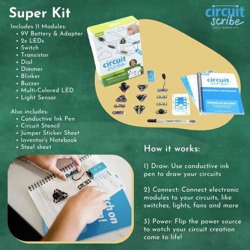 Miniatura 4 de Circuito Scribe Kit, Maker