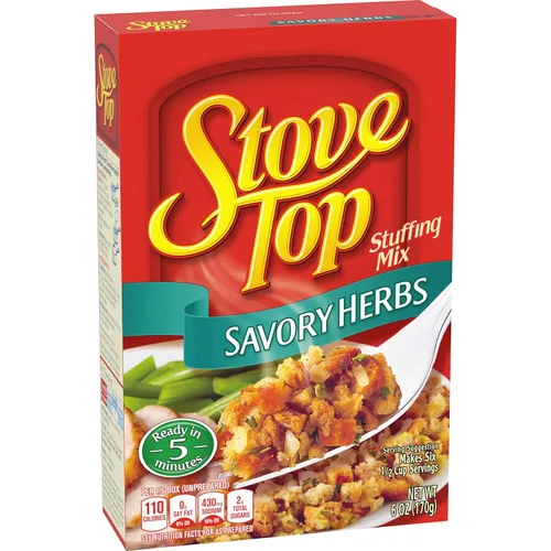 Miniatura 16 de Mezcla de relleno de pan de maíz Stove Top, caja de 6 oz