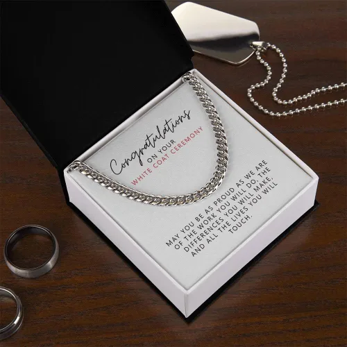 Miniatura 3 de Collar de regalo de ceremonia de bata blanca, regalo de ceremonia de bata blanca para niños, médico, dental, enfermería, veterinario, farmacéutico