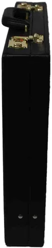 Miniatura 3 de Attache Case - Maletín lateral duro, con bloqueo de combinación doble, color negro, Negro