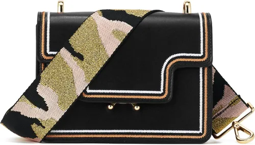 Miniatura 631 de ZOOEASS - Correa de repuesto para cartera, para colgar en el hombro o para cruzar, ancha y ajustable, de lona