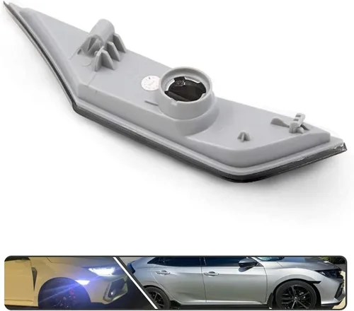 Miniatura 5 de 2 unids JDM llevó la luz de marcador lateral para Hon'da Civic Sedán/Coupe/Hatchback 2016 en adelante lente ahumada luces de señal de giro Lente