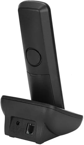 Miniatura 8 de Intercomunicador telefónico inalámbrico digital con llamadas manos libres, 100-240V (negro)