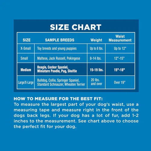 Miniatura 5 de Four Paws Wee-Wee - Pañales desechables y ajustables superabsorbentes para entrenamiento de orinal para perros, protección a prueba de fugas