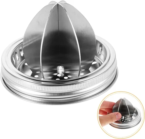 Miniatura 8 de Cabilock Manual Stainless Steel Citrus Juicer with Ergonomic Handle Efficient Hand Press Juicer for Lemons and Oranges Easy to Clean Dishwasher Safe