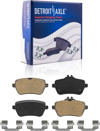Miniatura 32 de Detroit Axle - Kit de freno delantero para Ford F-150 2010-2011, Ford Expedition Lincoln Navigator 2010-2021, repuesto de pastillas de freno