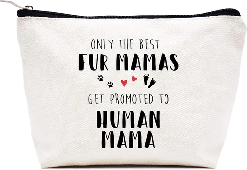 Miniatura 32 de LIBIHUA Obtener regalo de boda - Bolsa de maquillaje bolsa de cosméticos bolsa de viaje, Beige, 10-En Mi Madre del Pájaro